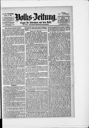 Volks-Zeitung vom 11.05.1900