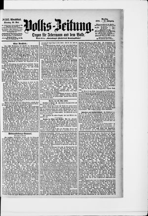 Volks-Zeitung on May 22, 1900