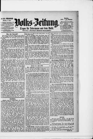 Volks-Zeitung vom 01.06.1900