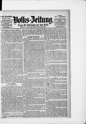 Volks-Zeitung vom 06.06.1900