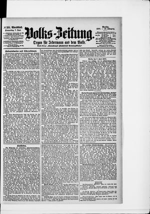 Volks-Zeitung vom 07.06.1900