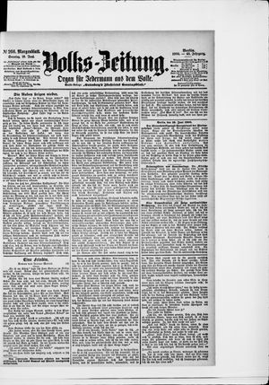 Volks-Zeitung vom 10.06.1900