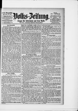Volks-Zeitung vom 21.06.1900