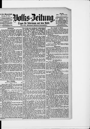 Volks-Zeitung on Jun 24, 1900