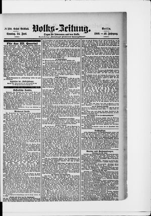 Volks-Zeitung on Jun 24, 1900