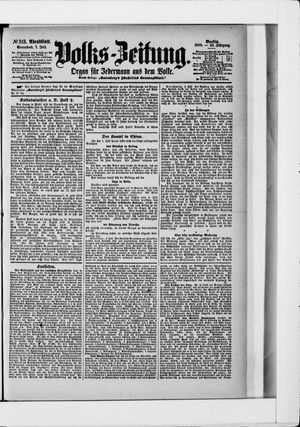 Volks-Zeitung vom 07.07.1900