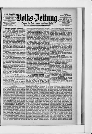 Volks-Zeitung on Jul 12, 1900