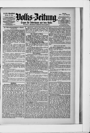 Volks-Zeitung vom 13.07.1900
