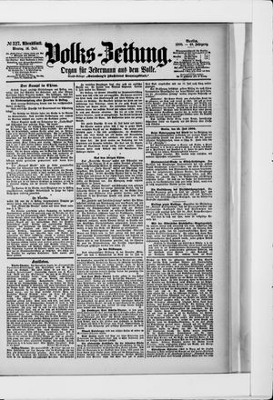 Volks-Zeitung vom 16.07.1900