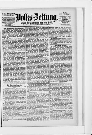 Volks-Zeitung vom 26.07.1900