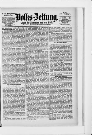 Volks-Zeitung vom 27.07.1900