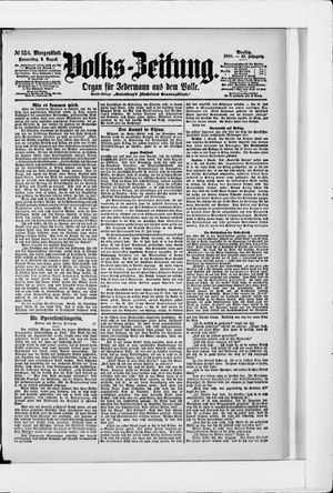 Volks-Zeitung on Aug 2, 1900