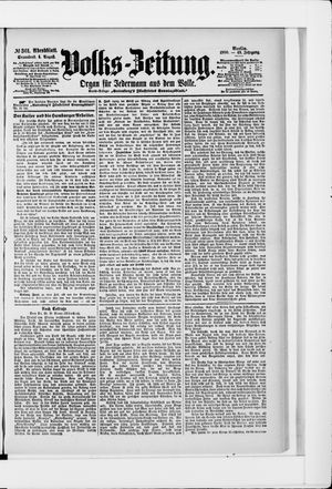 Volks-Zeitung on Aug 4, 1900