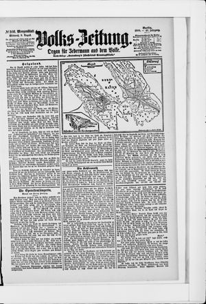 Volks-Zeitung vom 08.08.1900