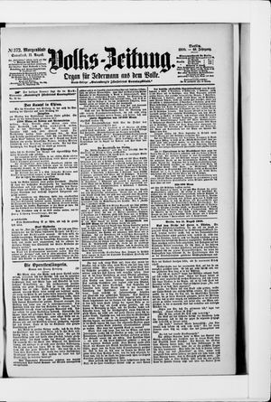 Volks-Zeitung vom 11.08.1900