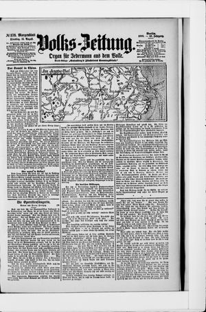 Volks-Zeitung vom 14.08.1900