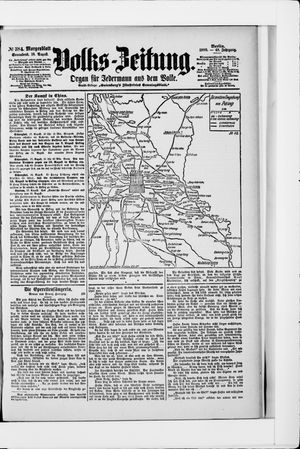 Volks-Zeitung vom 18.08.1900