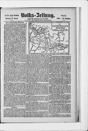 Volks-Zeitung vom 19.08.1900