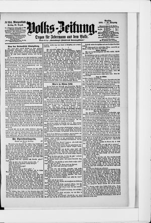 Volks-Zeitung vom 24.08.1900