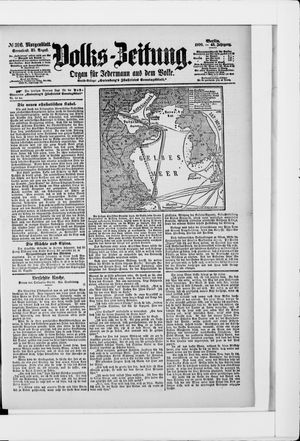 Volks-Zeitung vom 25.08.1900
