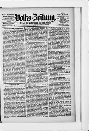 Volks-Zeitung on Sep 16, 1900