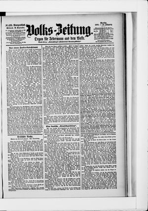Volks-Zeitung vom 19.09.1900
