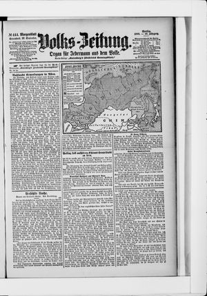 Volks-Zeitung vom 22.09.1900