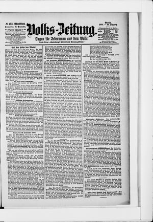 Volks-Zeitung vom 27.09.1900