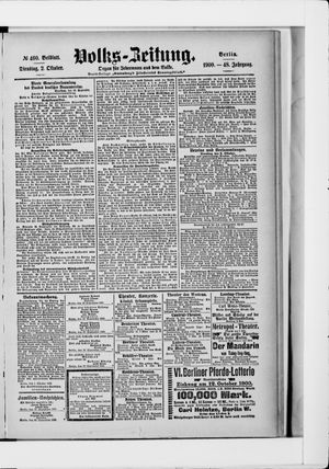 Volks-Zeitung vom 02.10.1900