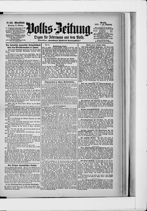 Volks-Zeitung on Oct 2, 1900