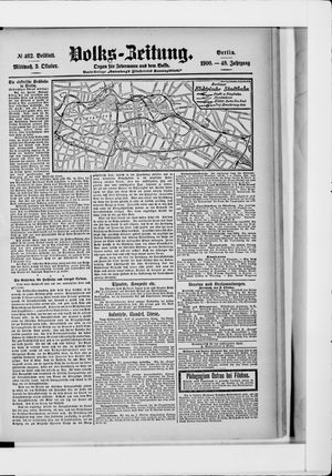 Volks-Zeitung vom 03.10.1900