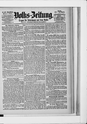 Volks-Zeitung vom 03.10.1900