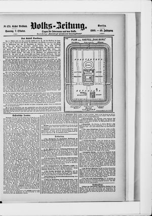 Volks-Zeitung vom 07.10.1900