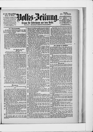 Volks-Zeitung vom 19.10.1900