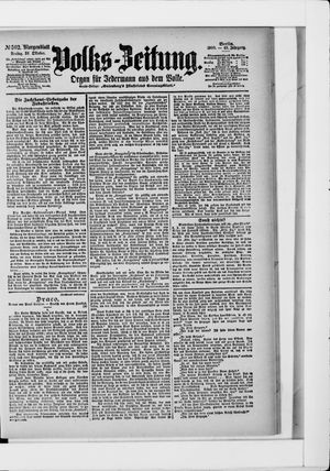 Volks-Zeitung vom 26.10.1900