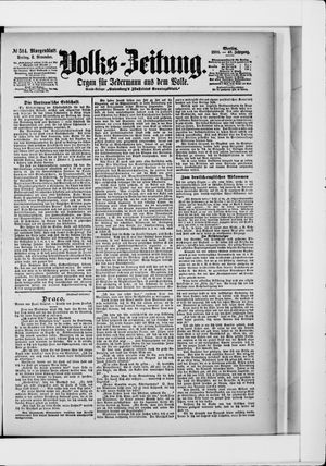 Volks-Zeitung vom 02.11.1900