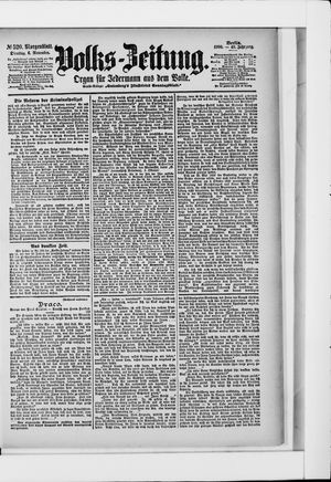 Volks-Zeitung on Nov 6, 1900
