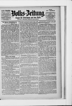 Volks-Zeitung vom 06.11.1900