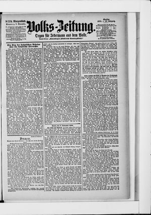 Volks-Zeitung vom 08.11.1900