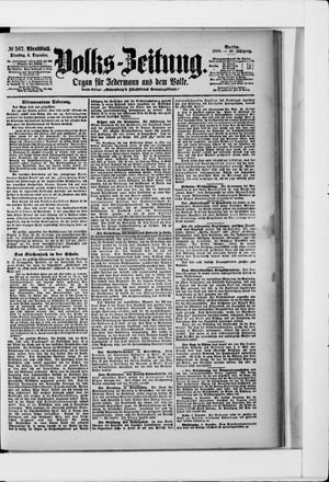 Volks-Zeitung vom 04.12.1900