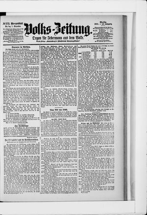 Volks-Zeitung vom 07.12.1900