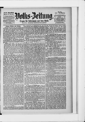 Volks-Zeitung on Dec 12, 1900