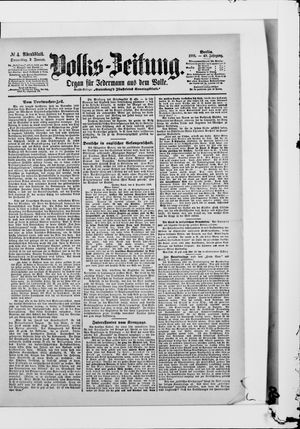 Volks-Zeitung vom 03.01.1901