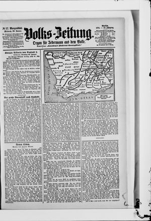 Volks-Zeitung vom 23.01.1901