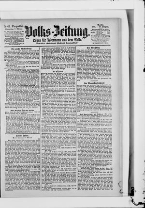 Volks-Zeitung vom 07.02.1901