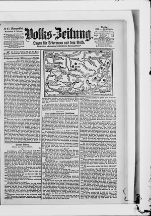 Volks-Zeitung vom 09.02.1901