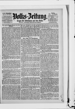 Volks-Zeitung vom 26.02.1901