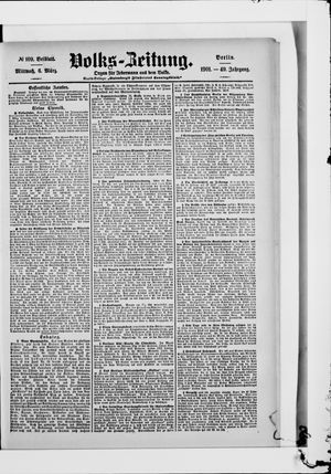 Volks-Zeitung vom 06.03.1901