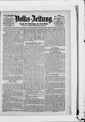 Volks-Zeitung vom 09.03.1901