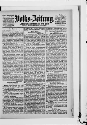 Volks-Zeitung vom 14.03.1901